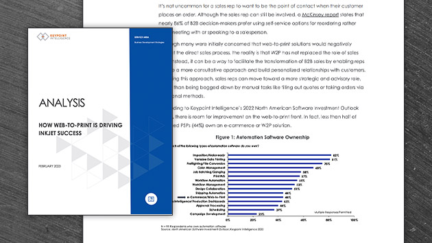 How Web-to-Print is Driving Inkjet Success 